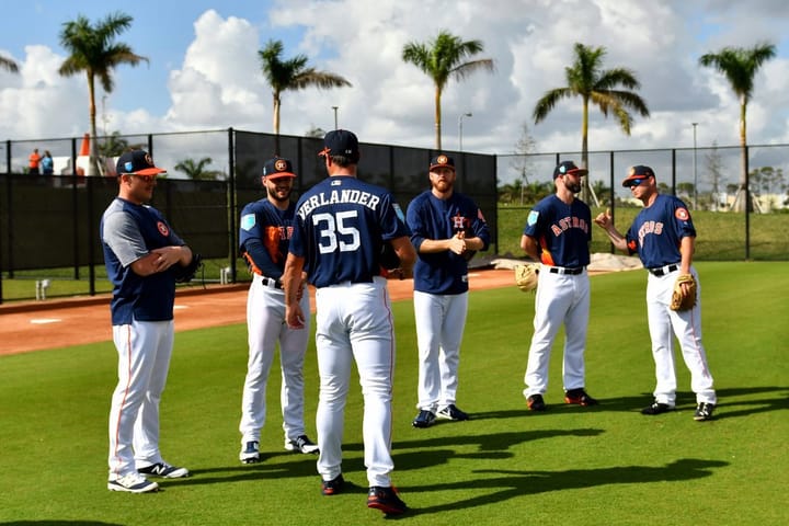 Houston Astros Take on Palm Beach Spring Training