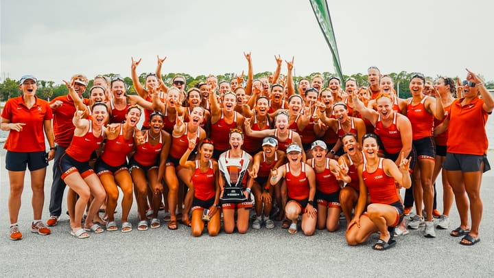 Texas Wins 2024 Big 12 Rowing Championship